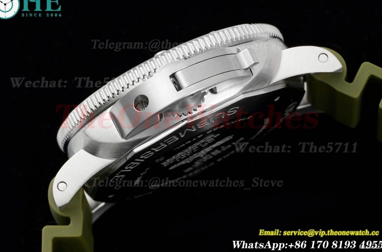 SS VSF Verde P900 RU Submersible 42mm PAM1055 Milit Green 0412